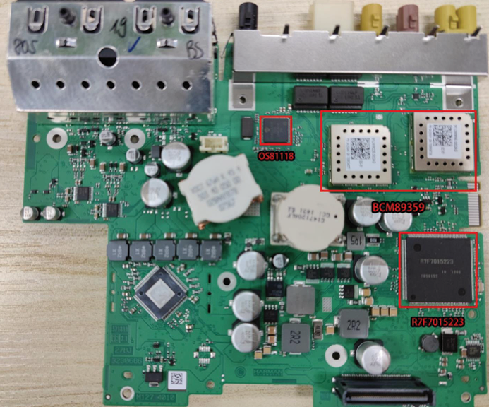 Base Board Top View